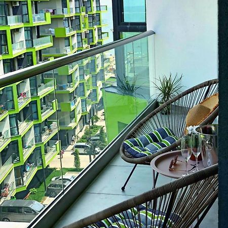 Mur Apartament Alezzi Beach Resort Năvodari Kültér fotó