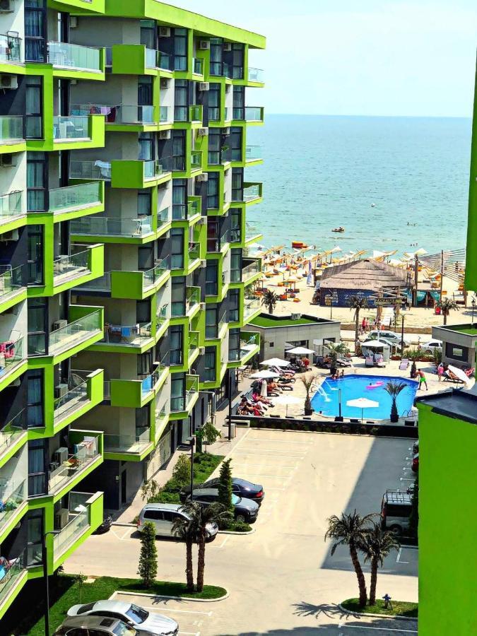 Mur Apartament Alezzi Beach Resort Năvodari Kültér fotó