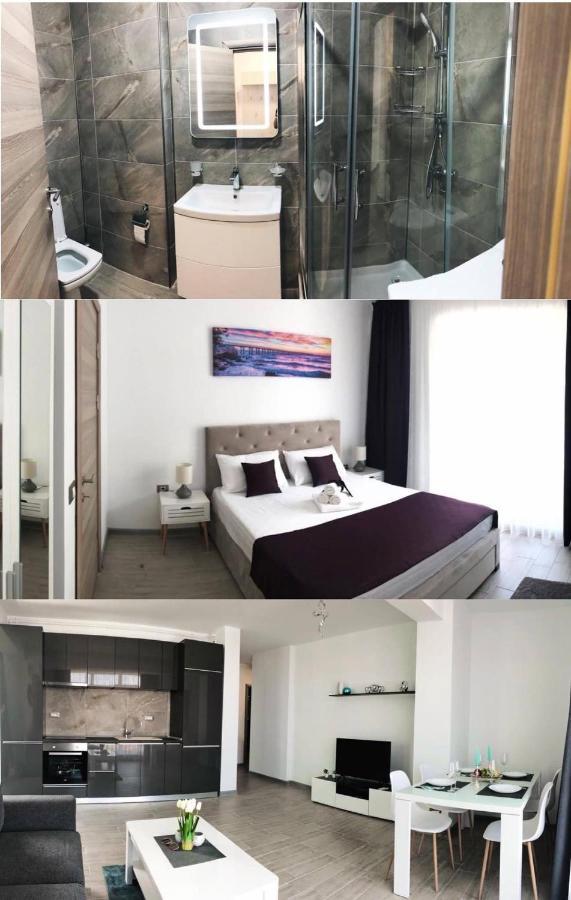Mur Apartament Alezzi Beach Resort Năvodari Kültér fotó