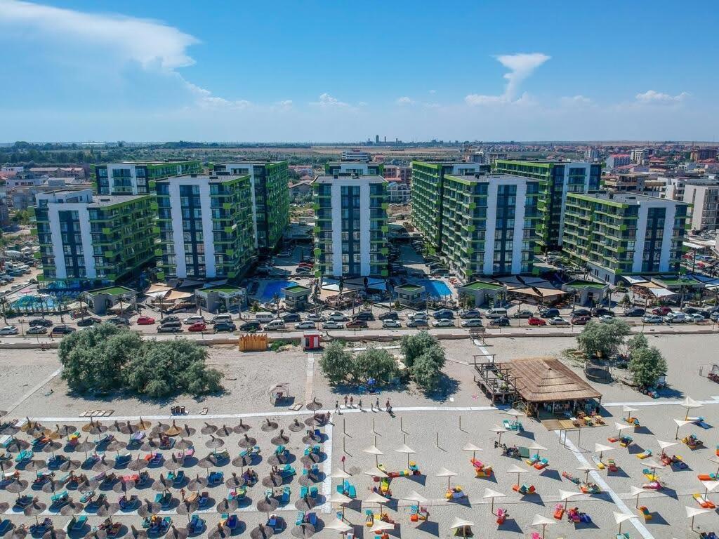 Mur Apartament Alezzi Beach Resort Năvodari Kültér fotó